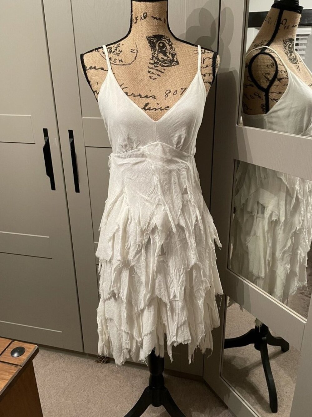 Cream White dress